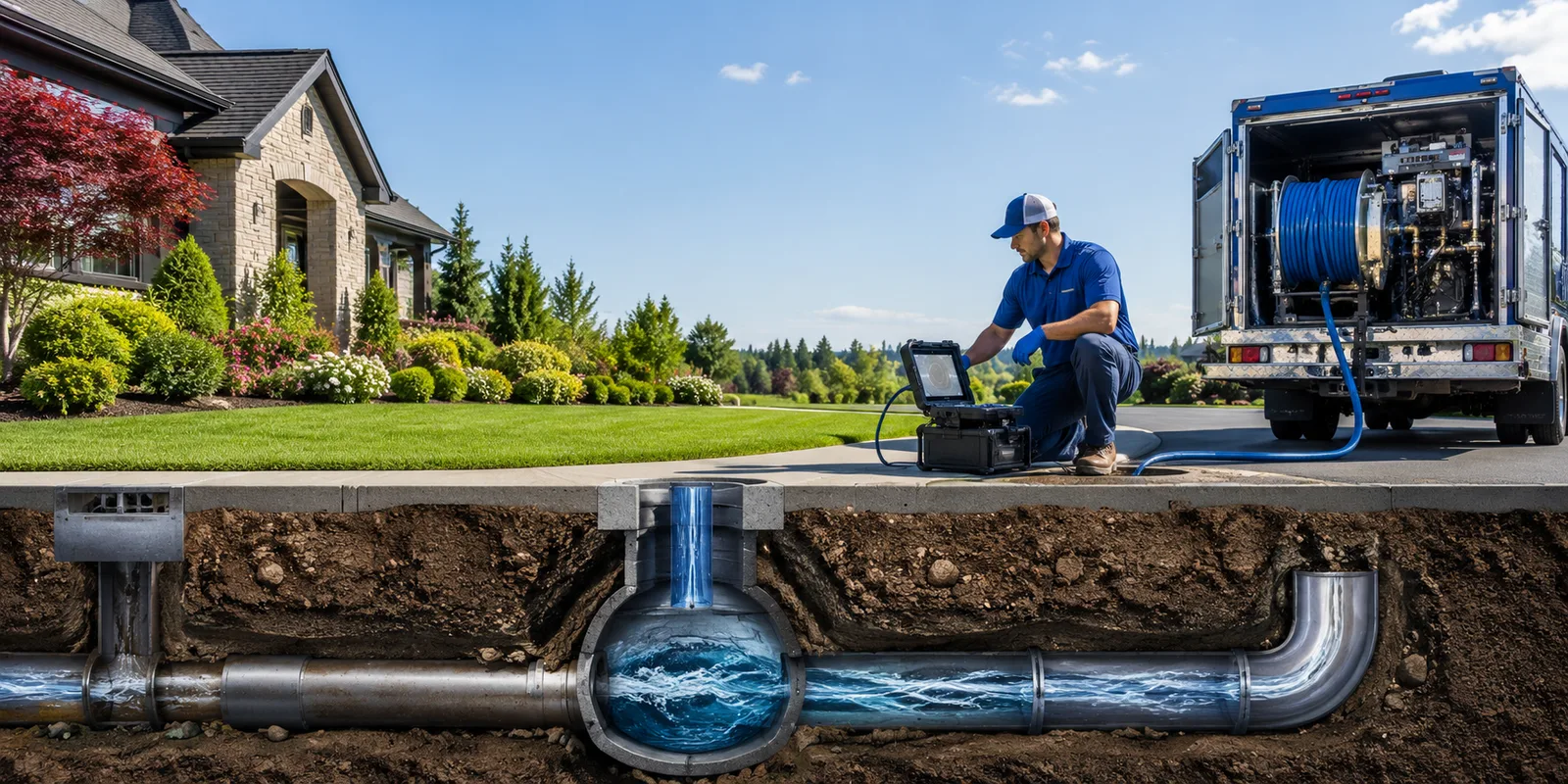 Drainage restoration information for Huron, CA